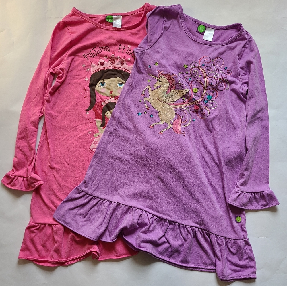 2 Dollie and Me nightgowns, sz 10 and 12